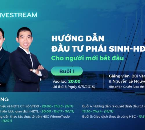 Khóa học hướng dẫn đầu tư phái sinh cho người mới bắt đầu [video]