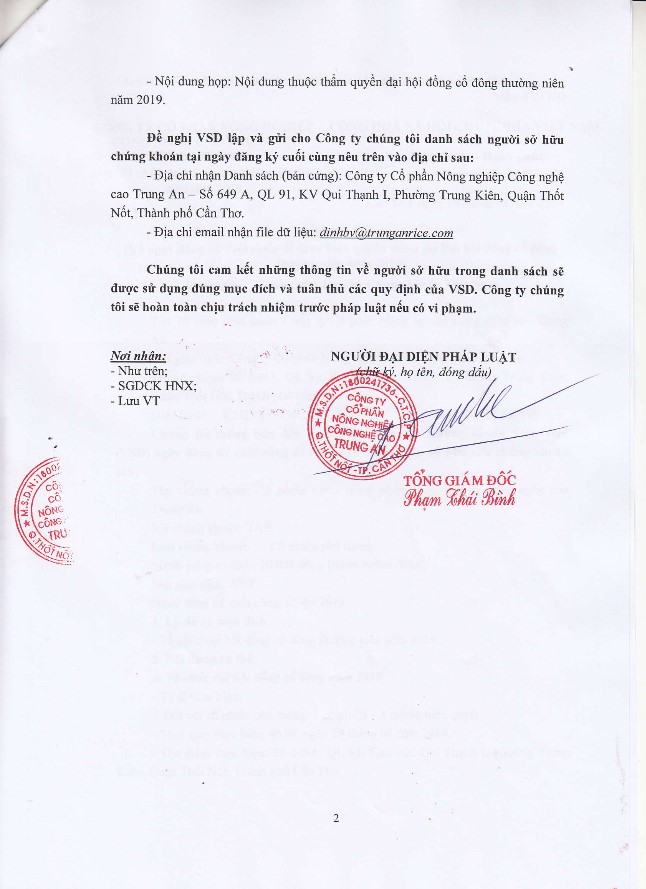 cổ phiếu TAR