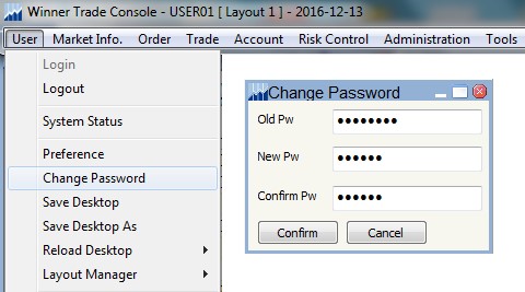 Hướng dẫn thay đổi mật khẩu phần mềm HSC Winnertrade