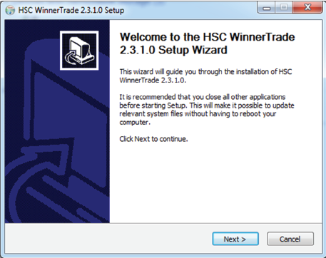 Hướng dẫn tải về và cài đặt phần mềm HSC WinnerTrade