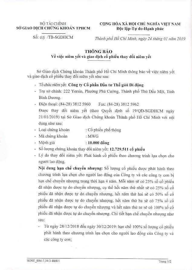cổ phiếu mwg