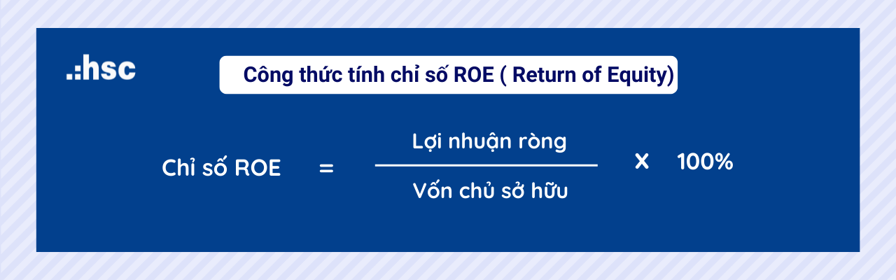 Công thức tính chỉ số ROE là gì